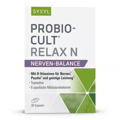 PROBIO-Cult Relax N Syxyl Cápsulas, 30 Cápsulas