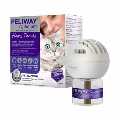 FELIWAY OPTIMUM Kit inicial para gatos, 48 ml