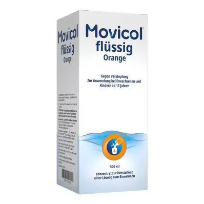 MOVICOL laranja líquida, 500 ml MOVICOL laranja líquida, 500 ml