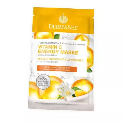 DERMASEL Máscara Energética de Vitamina C do Mar Morto, 12 ml DERMASEL Máscara Energética de Vitamina C do Mar Morto, 12 ml