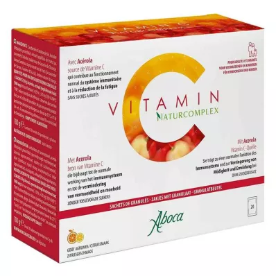 Grânulos de vitamina C Naturcomplex, 20X5 g