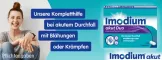Instructions for use for Duo agudo de Imodium - para diarréia aguda com flatulência, 6 unidades - 1