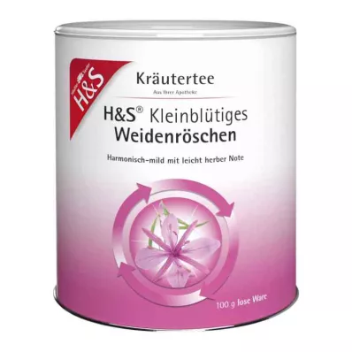 H&S Chá de pequenas flores de salgueiro, 100 g H&S Chá de pequenas flores de salgueiro, 100 g