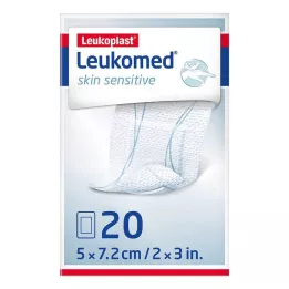 LEUKOMED estéril sensível à pele 5x7,2 cm, 20 pcs
