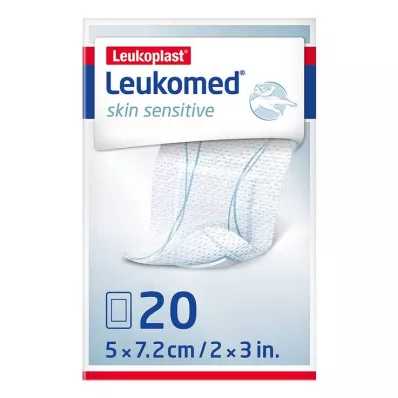Leukomed® pele sensível 5x7,2 cm, 20 unid Leukomed® pele sensível 5x7,2 cm, 20 unid