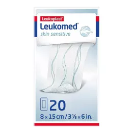 LEUKOMED estéril sensível à pele 8x15 cm, 20 pcs