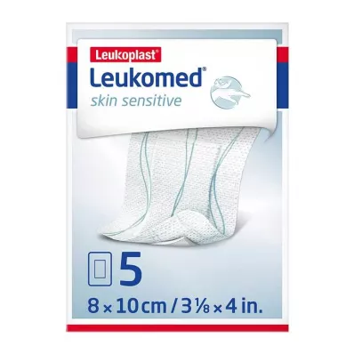 Leukomed® pele sensível 8x10 cm, 5 unid Leukomed® pele sensível 8x10 cm, 5 unid