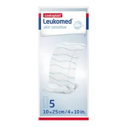 LEUKOMED estéril sensível à pele 10x25 cm, 5 unid