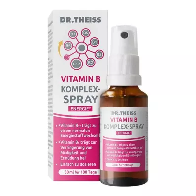 DR.THEISS Spray de vitaminas do complexo B, 30 ml DR.THEISS Spray de vitaminas do complexo B, 30 ml