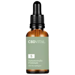 NATUREXTRAKT Premium 5% CBD óleo, 30 ml