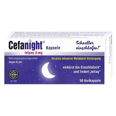 CEFANIGHT intens 2 mg cápsulas duras, 50 unid CEFANIGHT intens 2 mg cápsulas duras, 50 unid