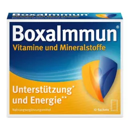 BOXAIMMUN Saquetas de vitaminas e minerais, 12X6 g