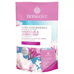 DERMASEL Sais de banho do Mar Morto magnólia & Jasmim, 1 p