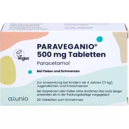 PARAVEGANIO Comprimidos de 500 mg, 20 unidades