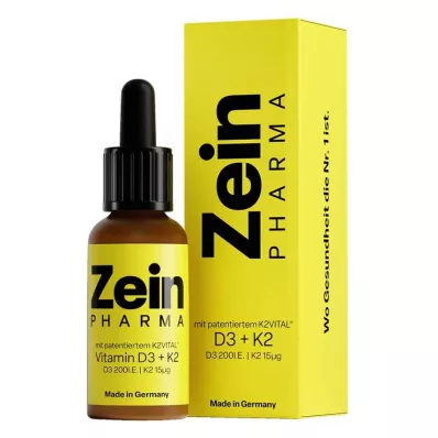 Vitamina D3 + K2 MK-7 toda família trans gotejamento oral, 20 ml