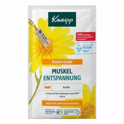 KNEIPP Cristais de banho de relaxamento muscular, 60 g