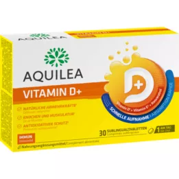 AQUILEA Vitamina D+ Comprimidos, 30 Cápsulas