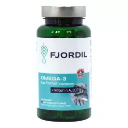 FJORDIL Cápsulas de Omega-3, 120 Cápsulas