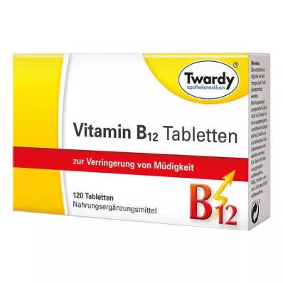 Comprimidos de vitamina B12, 120 unidades Comprimidos de vitamina B12, 120 unidades