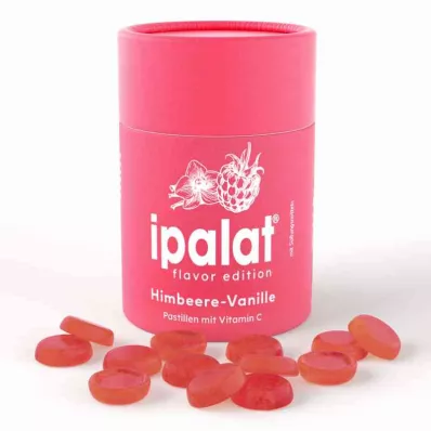IPALAT Pastilhas edição sabor framboesa-baunilha, 40 unid IPALAT Pastilhas edição sabor framboesa-baunilha, 40 unid