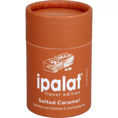 IPALAT Pastilhas edição sabor caramelo salgado, 40 unidades