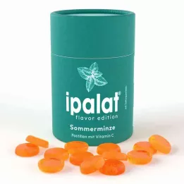 IPALAT Pastilhas edição sabor menta de verão, 40 unidades