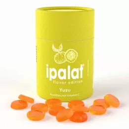 IPALAT Pastilhas sabor edição Yuzu, 40 unidades