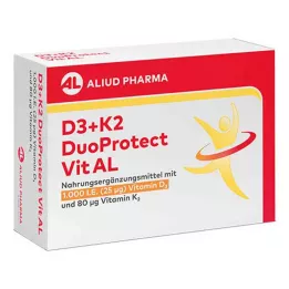 D3+K2 DuoProtect Vit AL 1000 U.I./80 µg Cápsulas, 30 Cápsulas