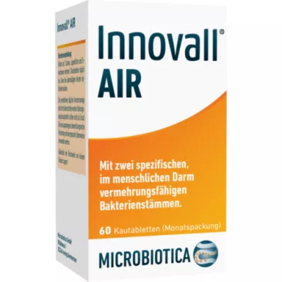 INNOVALL AIR Comprimidos mastigáveis, 60 unidades