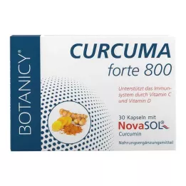 CURCUMA FORTE 800 com NovaSol Curcumin Capsules, 30 unid