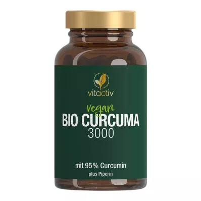 CURCUMA 3000 Organic Capsules, 60 Cápsulas