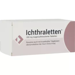ICHTHRALETTEN Comprimidos com revestimento entérico de 200 mg, 168 unidades