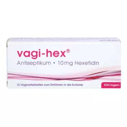 VAGI-HEX Comprimidos vaginais de 10 mg, 12 unidades