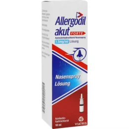 ALLERGODIL acute forte 1,5 mg/ml solução para pulverização nasal, 10 ml