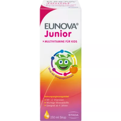 EUNOVA Xarope de laranja júnior, 150 ml