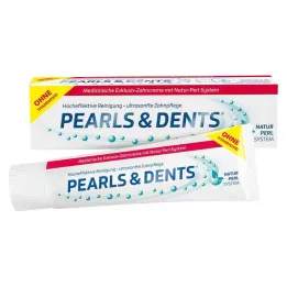 PEARLS &amp; DENTS Pasta de dentes exclusiva sem dióxido de titânio, 15 ml
