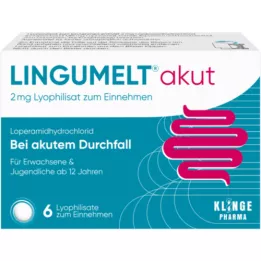 LINGUMELT aguda 2 mg liofilizado para uso oral, 6 unid