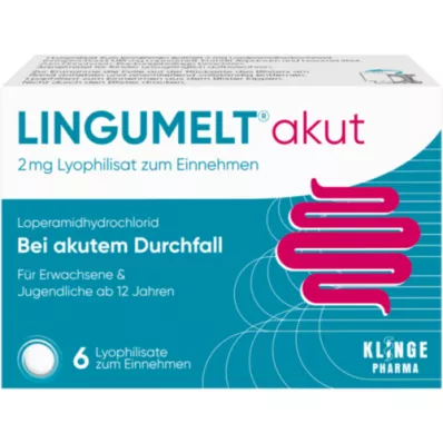 LINGUMELT aguda 2 mg liofilizado para uso oral, 6 unid