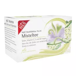 H&amp;S Chá de visco com selénio e vitaminas saco de filtro, 20X2 g
