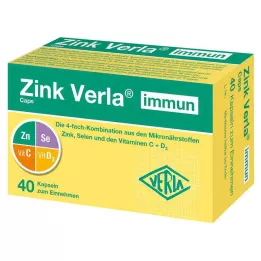 ZINK VERLA Immune Caps, 40 cápsulas