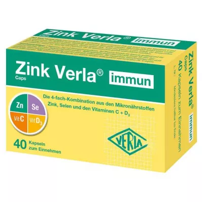 ZINK VERLA Immune Caps, 40 cápsulas ZINK VERLA Immune Caps, 40 cápsulas