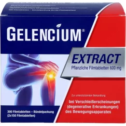 GELENCIUM EXTRACT Comprimidos revestidos por película à base de plantas, 2X150 pcs