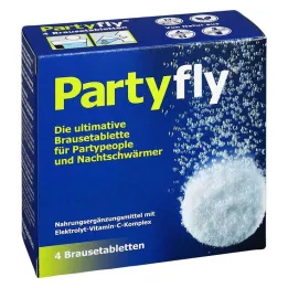 PARTYFLY Comprimidos efervescentes, 4 unid
