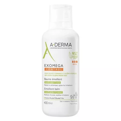 A-DERMA EXOMEGA CONTROL Bálsamo refrescante, 400 ml