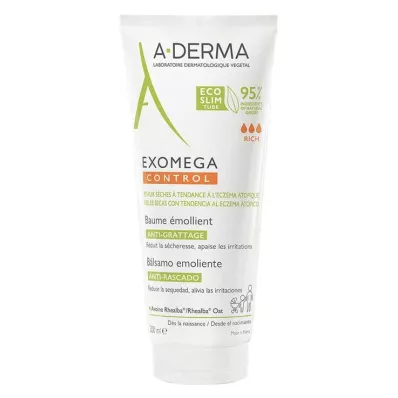 A-DERMA EXOMEGA CONTROL Bálsamo hidratante, 200 ml A-DERMA EXOMEGA CONTROL Bálsamo hidratante, 200 ml