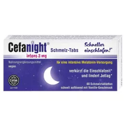 CEFANIGHT intens 2 mg comprimidos de esmalte, 60 unidades