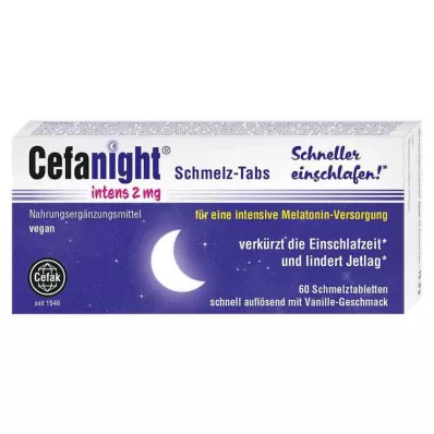 Cefannight intensifica comprimidos de fusão de 2 mg, 60 unidades Cefannight intensifica comprimidos de fusão de 2 mg, 60 unidades