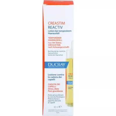 DUCRAY CREASTIM REACTIV Loção para a queda de cabelo, 60 ml