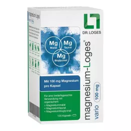MAGNESIUM-LOGES vario 100 mg cápsulas, 120 unid
