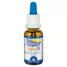 VITAMIN Óleo K2D3 Dr Jacobs, 20 ml